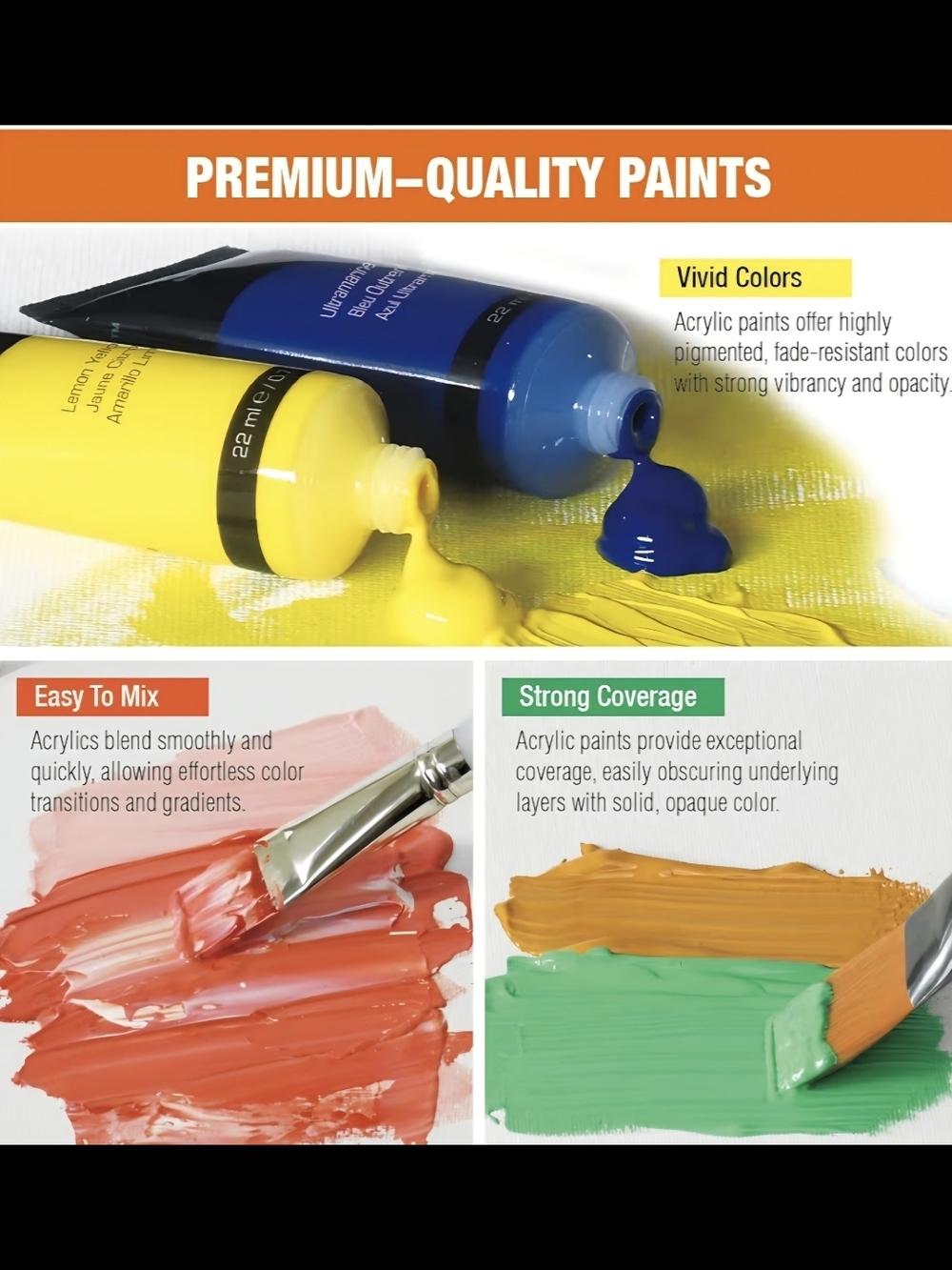 Artbreezing 48 Colors Finish Type Gloss Size 0.7 Fl Oz - Picture 5 of 6